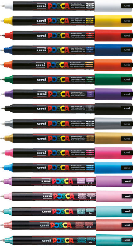 Uni-Ball Fineliner 0,7 mm – pink – wasserfest