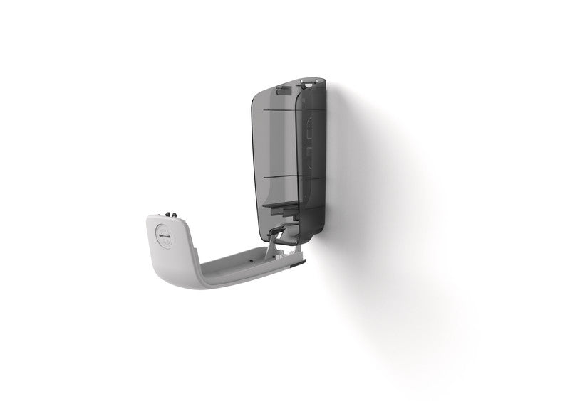 Katrin Inclusive Manueller Seifenspender – Wandmontage – 1'000 ml, Weiss, Kunststoff