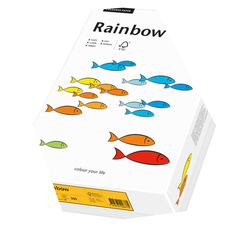 Scaldia Kopierpapier – A4, 160 g/m², mittelorange – für Inkjet/Laser/Kopierer – FSC – 250 Blatt