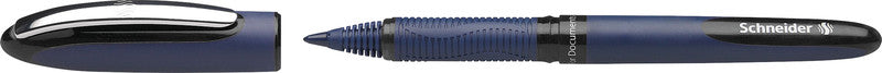 Schneider AG Schneider One Business – Tintenroller, dokumentenecht, mit Kappe, 0,6 mm, schwarz