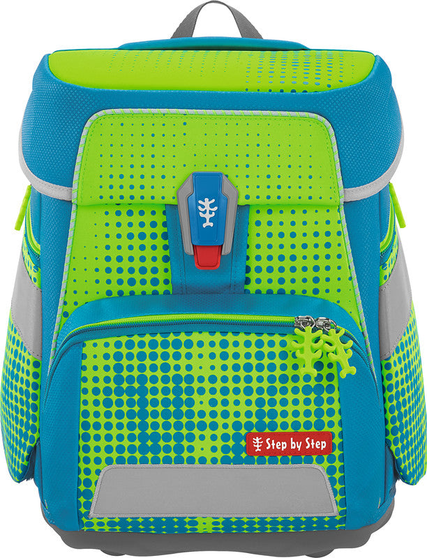 Step by Step Schulrucksack-Set – 5-teilig – Race Car Chuck