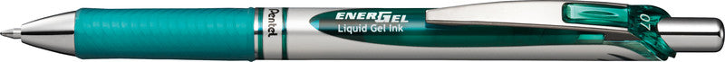 Pentel EnerGel X Gelschreiber – türkis, 0,7 mm, schnelltrocknend, Druck, nachfüllbar