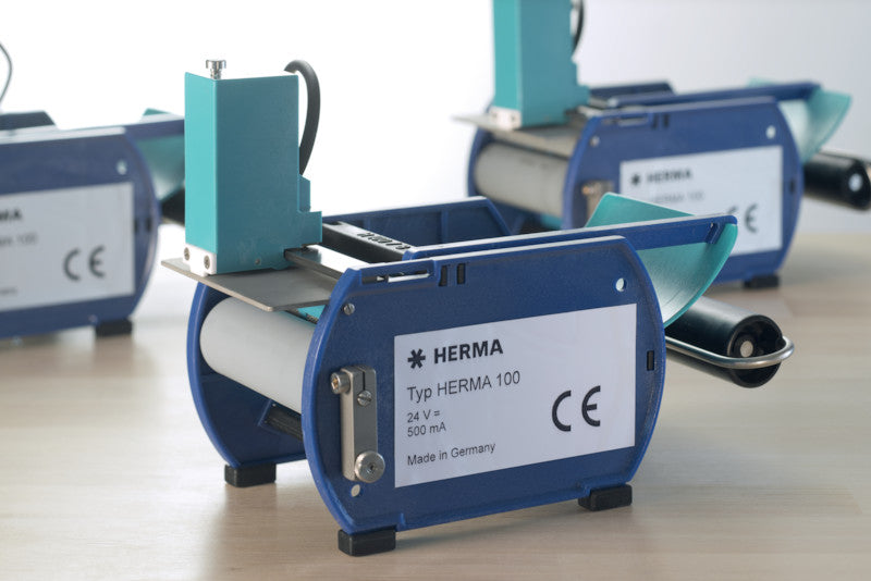 HERMA Typenschild-Etiketten, 210 mm × 297 mm, silber, Folie, permanent, 25 Blatt