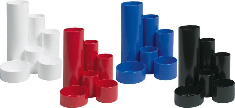 Metzger & Mendle Schreibgeräteköcher – für Stifte und Schreibutensilien – 135 × 129 × 147 mm