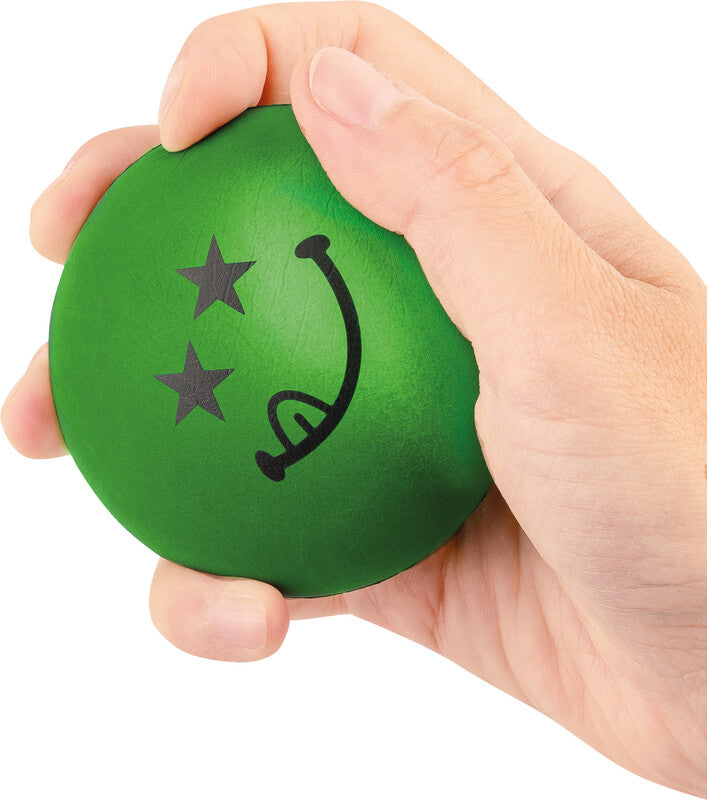 Trendhaus Chill and Smile Buddy Stressball – 6,8 × 3,5 × 6,8 cm, Kunststoff, reagiert auf Wärme