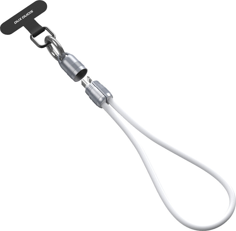 Dux Ducis Daten- & Ladekabel – USB-C auf Lightning 0,3 m, 27 W, Weiss – für iPhone/iPad