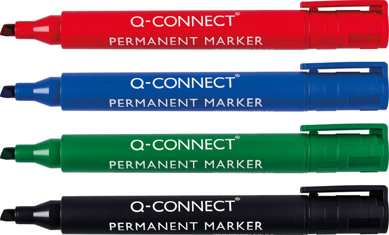 Q-Connect Permanent Marker – rot