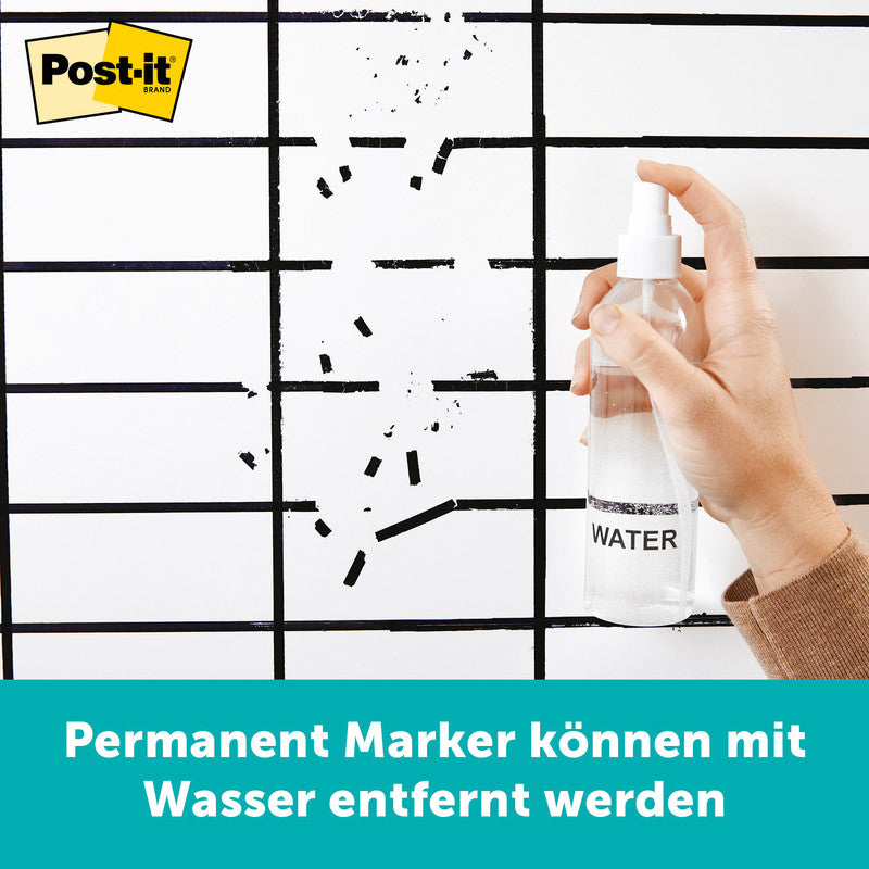 Post-It Whiteboard – 90 × 60 cm, Kunststoff, Wandmontage