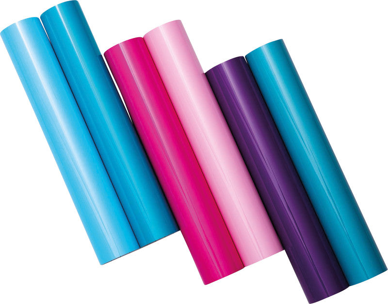 Cricut Vinylfolie – Violett/Türkis – 30 × 60 cm – für Cricut Schneideplotter