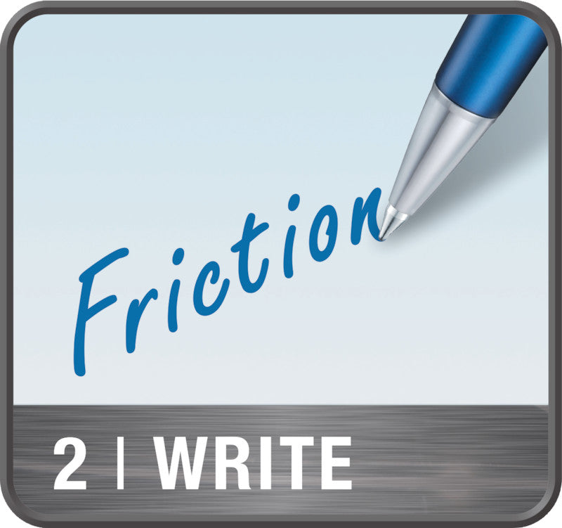 Pilot FriXion Ball LX – Radierbarer Tintenroller, Druckmechanik, 0,7 mm, Blau, für Linkshänder