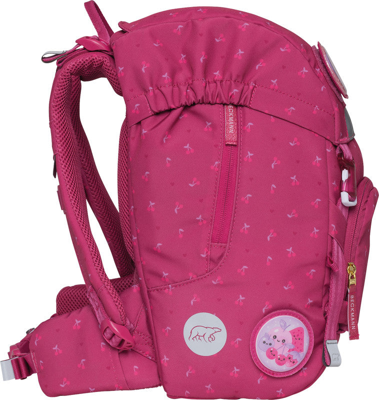 Beckmann Schulrucksack Classic – Cherry – 24,0×37,0×25,0 cm