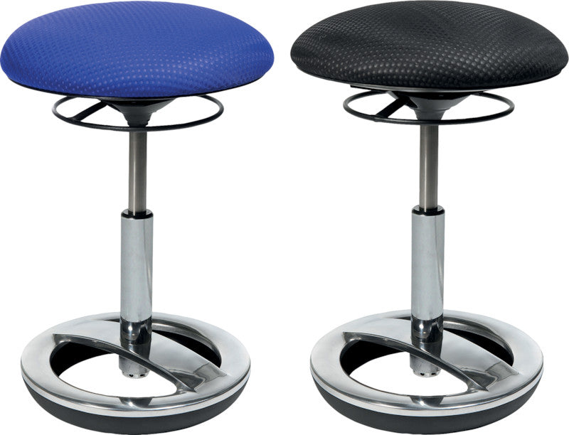 Topstar Sitness Bob Hocker – Sitzhöhe 44–57 cm, 110 kg, Schwarz