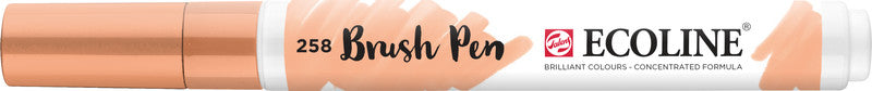 Talens Brush Pen – Pinselspitze – Aprikose – wasservermalbar