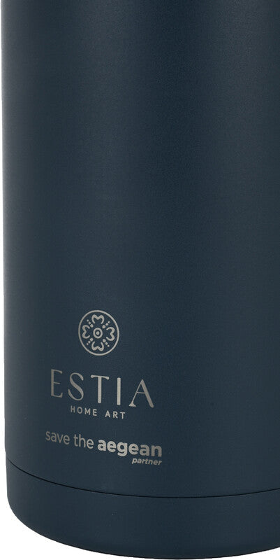Estia Lift Isolierflasche 1,8 l – Doppelwandig 12 h heiss/12 h kalt, Edelstahl, Schraubdeckel