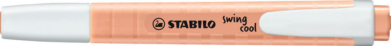 STABILO swing cool Pastel Edition Textmarker Set 6 Farben Pastell – Keilspitze, 1–4 mm