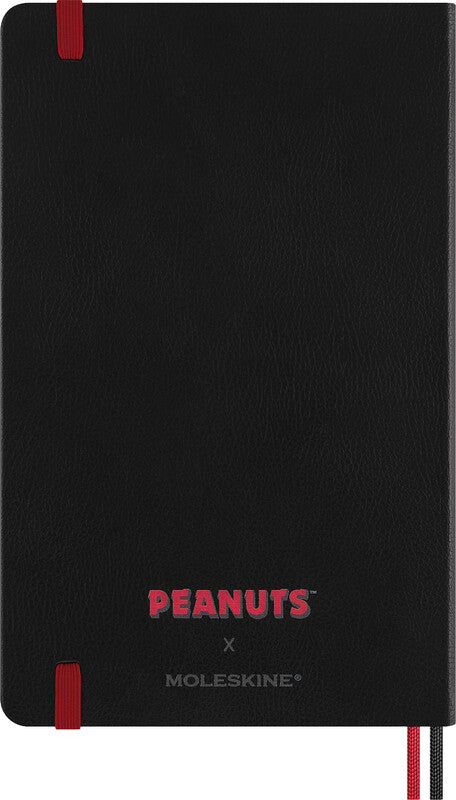 Moleskine Notizbuch Limited Edition PEANUTS, liniert, Leimbindung, Hardcover, 176 Seiten, 100 g/m² – blau