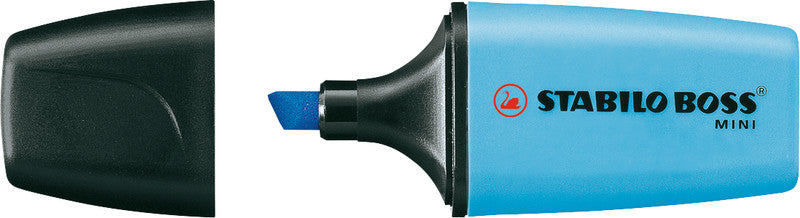 STABILO BOSS Textmarker Mini Set 3 Farben – Keilspitze, 2–5 mm