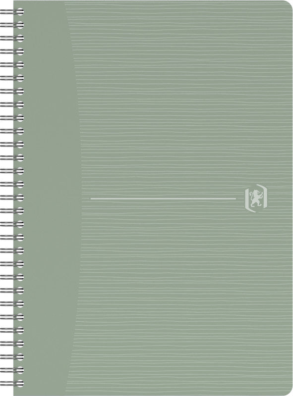 Oxford Collegeblock A5, liniert, Spiralbindung, 90 Blatt, 90 g/m² – sortiert, für SCRIBZEE App