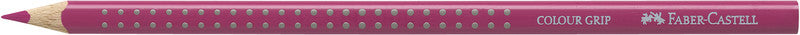 Faber-Castell Aquarellfarbstifte Colour Grip – Dreikant, Minen-Ø 3,25 mm, Einzelstift Magenta