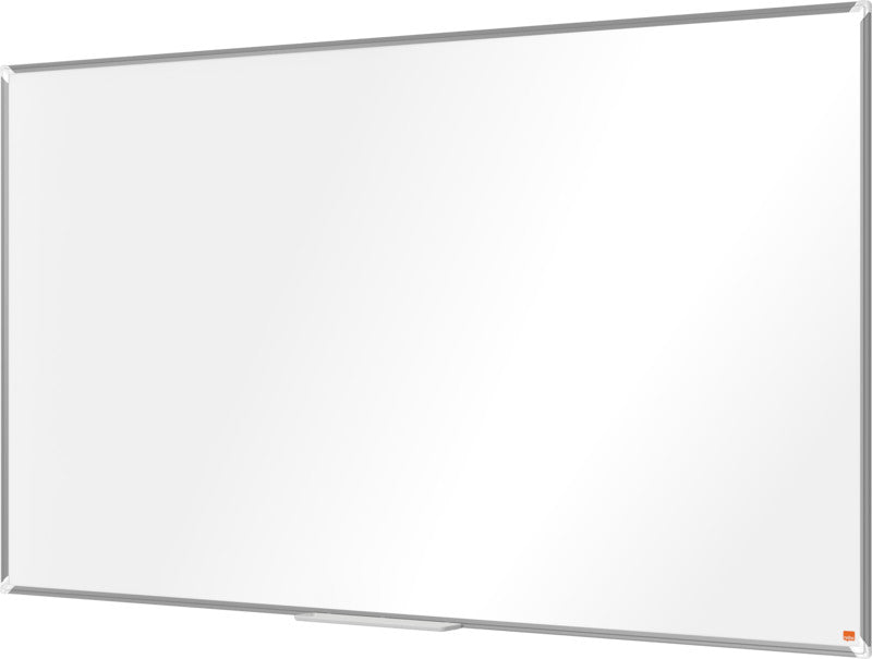 Nobo Whiteboard – 189 × 107 cm, lackierter Stahl, magnetisch, Aluminiumrahmen, Wandmontage