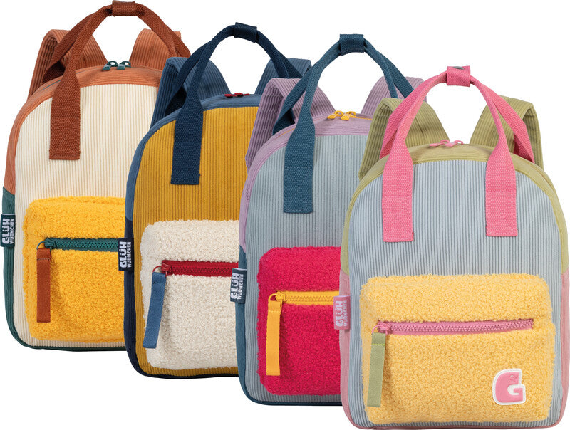 Glühwürmchen Kindergartenrucksack Elena – 7 l, mit Namensschild, Polyester – mehrfarbig, 240 × 300 × 100 mm