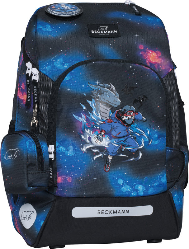 Beckmann Schulrucksack Active Air FLX – 6-teilig – Ninja Elements