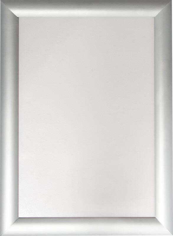 Q-CONNECT Plakatrahmen – A3 Hochformat, Silber, Metall, Rahmen 32 mm – 1 Stk