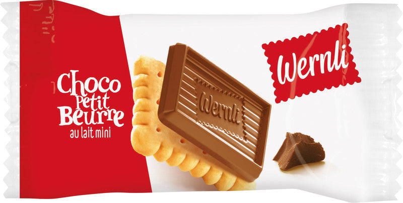 Wernli Choco Petit Beurre – Gebäck, Minis, 300 × 6,25 g (1,875 kg)