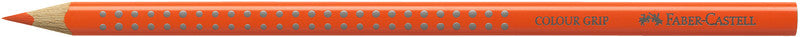 Faber-Castell Aquarellfarbstift Colour Grip 2001 – dunkel kadmiumorange, Ø 3 mm, dreikantig, FSC