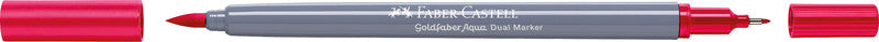 Faber-Castell Brush Pen Goldfaber Aqua – Pinselspitze – Sortiert – 6er-Set – Wasservermalbar