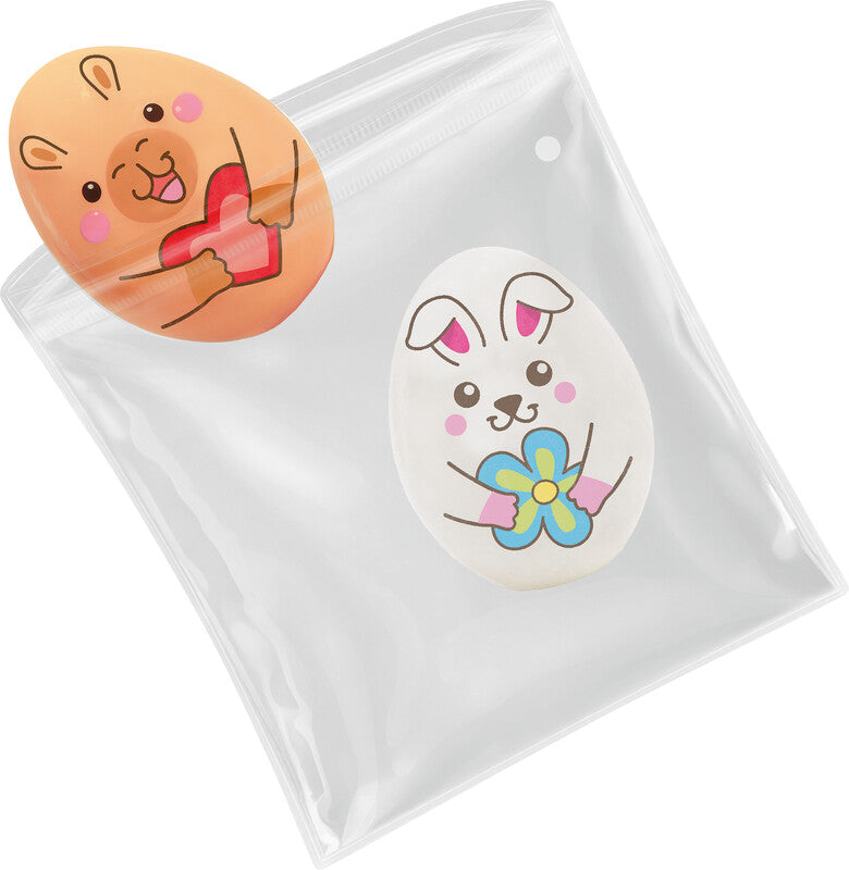 Trendhaus Stressball Capybara, Hase – 2 Stück, Ø 42 mm, H 5,5 cm
