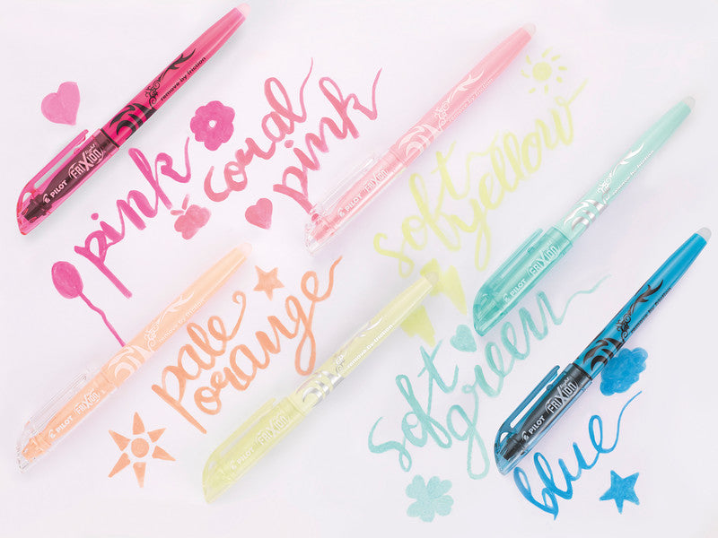 Pilot FriXion Light Textmarker pastellorange – Keilspitze, 3,3 mm, radierbar