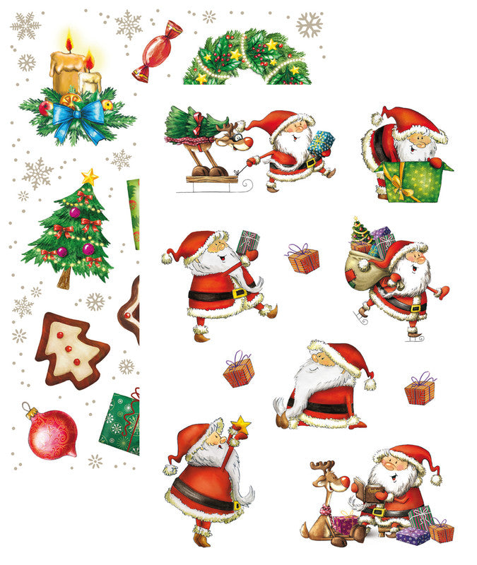 HERMA Schmucketiketten, Weihnachten – 84 × 120 mm – Silber – 60 Stk.