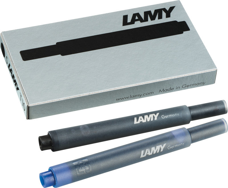 Lamy Tintenpatronen T 10 – schwarz, dokumentenecht, geruchsarm, 5 Stk.