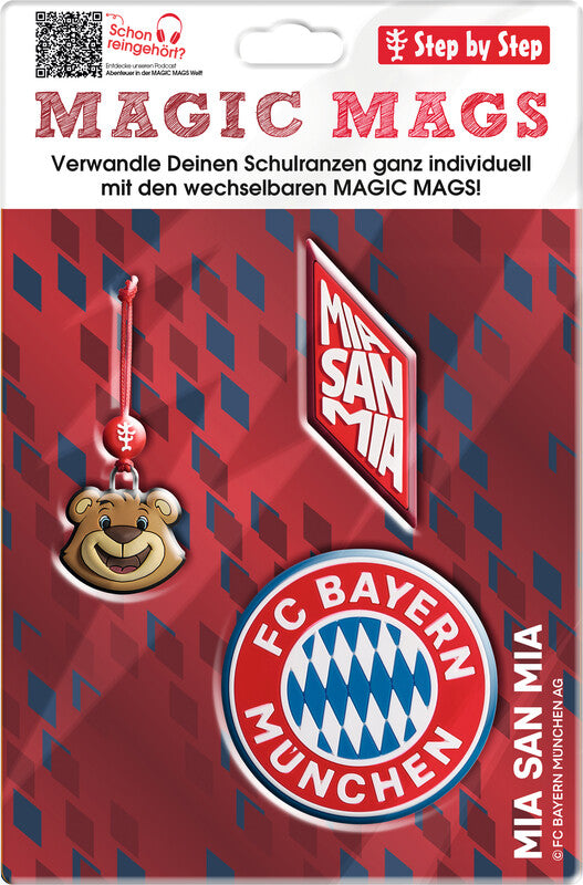 Step by Step Magic Mags Zubehörset – 3-teilig – Mia san Mia – für Cloud, Space, 2in1 Plus und andere