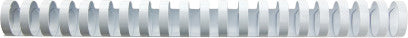 GBC Bindedisc-Ringe – für A4 – Ø 16 mm, weiss, Kunststoff – 100 Stk.