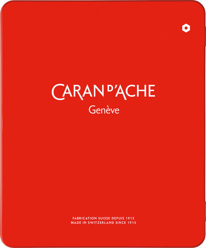 Caran d-Ache Caran d'Ache Buntstifte Pablo – 18 Farben, im Metalletui, Ø 3,8 mm, FSC