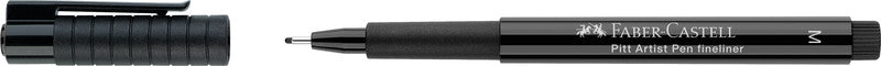 Faber-Castell Tuschestifte, Strichbreite 0,3 mm und 0,7 mm, wasserfest, 8 Stk.