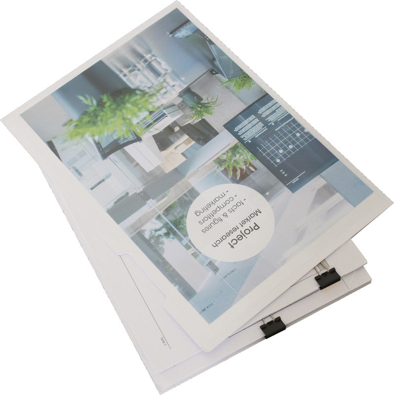 Q-CONNECT Büroklammern – Foldback-Clips – 40 × 17,5 mm – Metall – Schwarz – 10 Stück