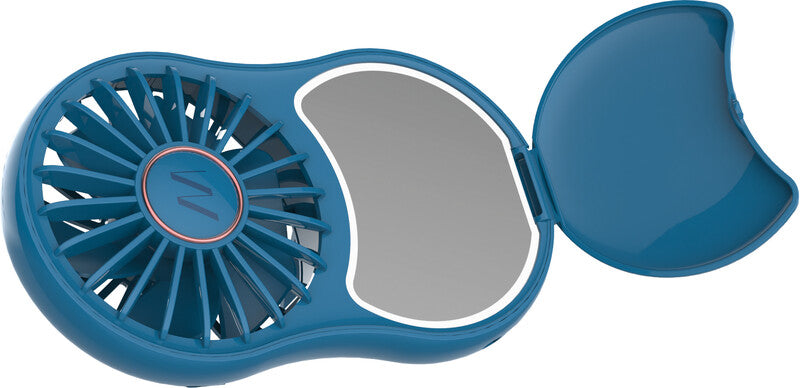 Muitomas Handventilator – 3 Stufen, USB-C, Blau