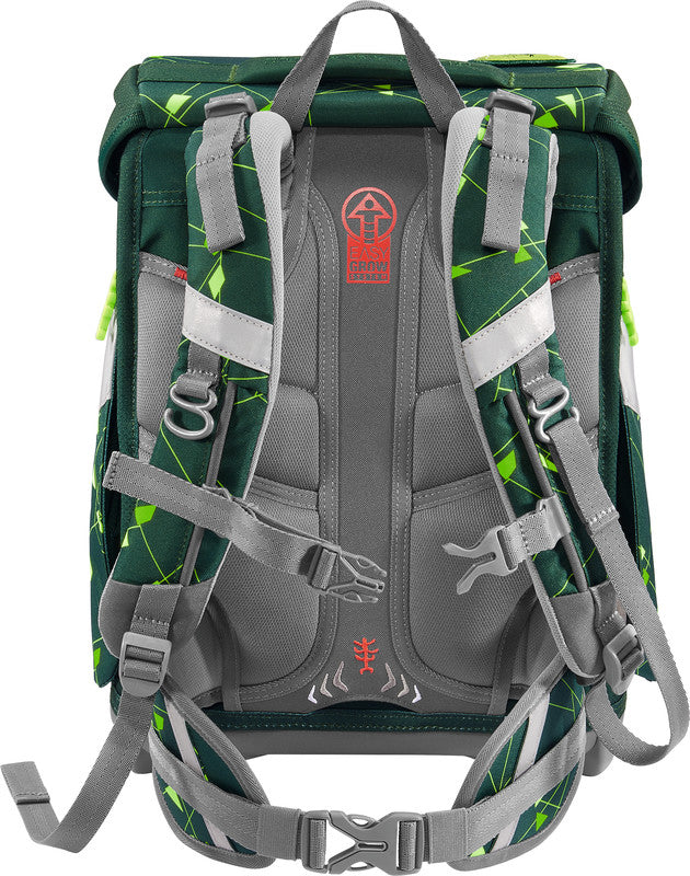 Step by Step Schulrucksack-Set Shine – 5-teilig – Dino Night Tyro