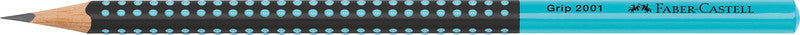 Faber-Castell Grip 2001 Bleistift, Dreikant, Grip-Zone, HB, Mine Ø 2 mm, farbig sortiert