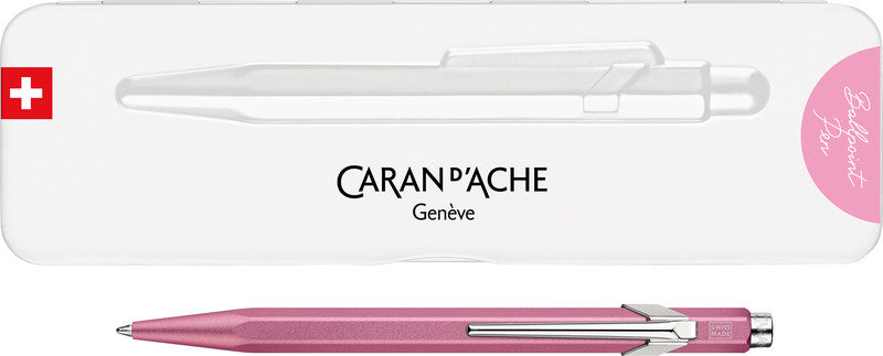 Caran d-Ache Kugelschreiber – Rosa, Aluminium