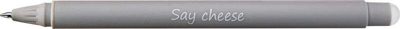 Eberhard Faber Animal Erase It Gelschreiber – Blau, 0,7 mm, radierbar, Kappe, nachfüllbar