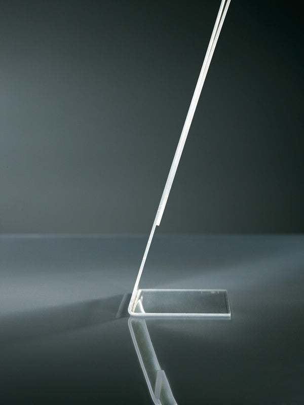 Sigel Tischaufsteller – für A4 quer, transparent, Kunststoff, 300×63×210 mm