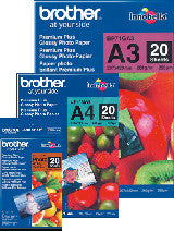 Brother Fotopapier – glänzend, A4, 260 g/m², 20 Blätter – für Tintenstrahldrucker