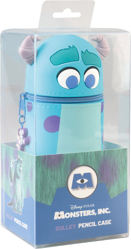 Disney Schlamperetui, Monsters INC. Sulley, Blau, Silikon, 7 × 18 cm