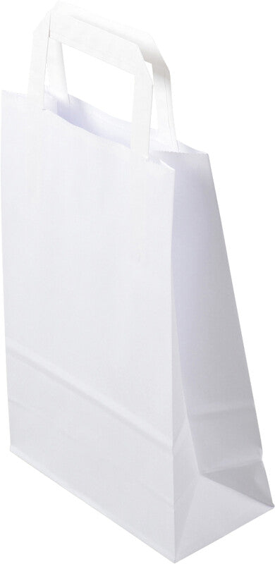 Elco Tragetasche, Weiss – 220 × 100 × 290 mm – 50 Stk.