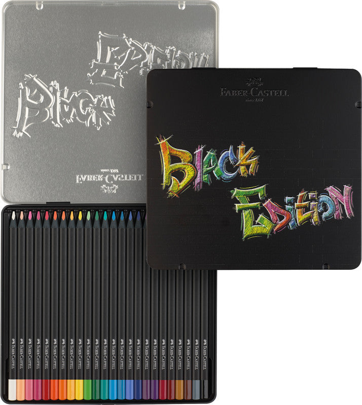 Faber-Castell Buntstifte Classic – 24 Farben, im Metalletui, Ø 3 mm, dreikantig, FSC