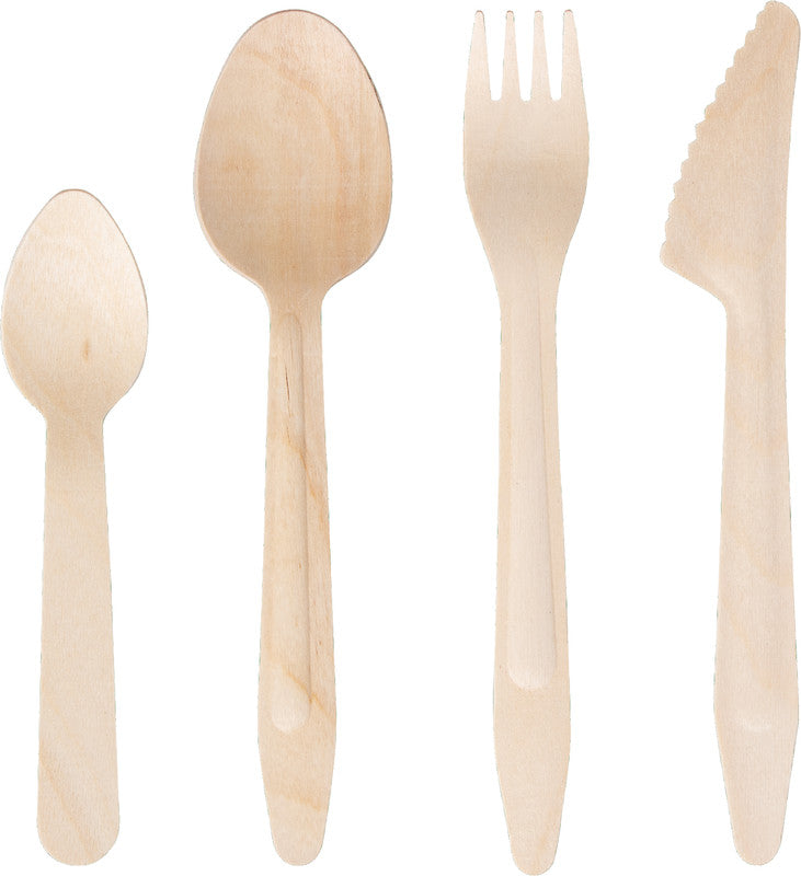 Linea verde by elco Messer Holz – 16,5 cm, braun, 100 Stück